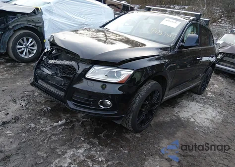 2015 Audi Q5 2.0T Premium из США, поврежденный, VIN WA1LFAFP5FA121853